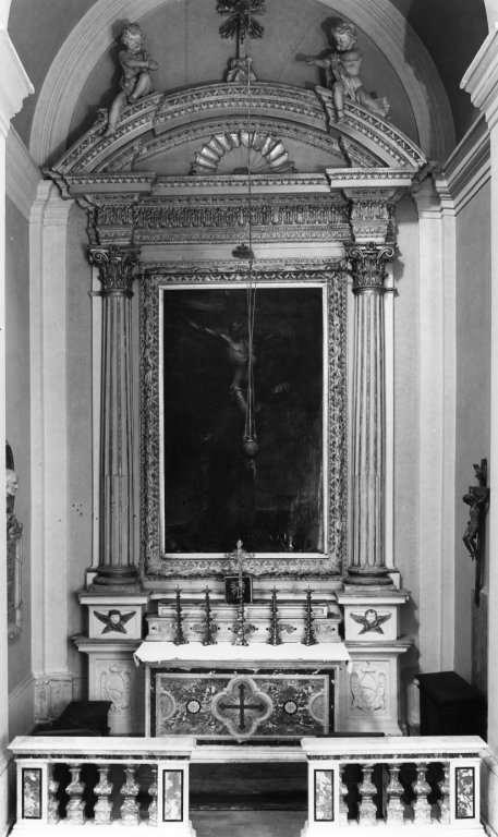 altare - ambito romano (met&agrave; sec. XVII)